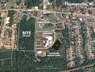 26 Acres 319 Old Lexington Road Thomasville Nc Freeman Commercial Real Estate